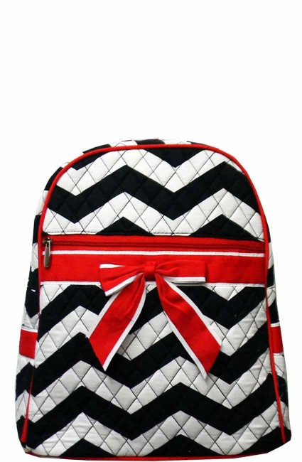 Quilted Backpack-CV2010/RED